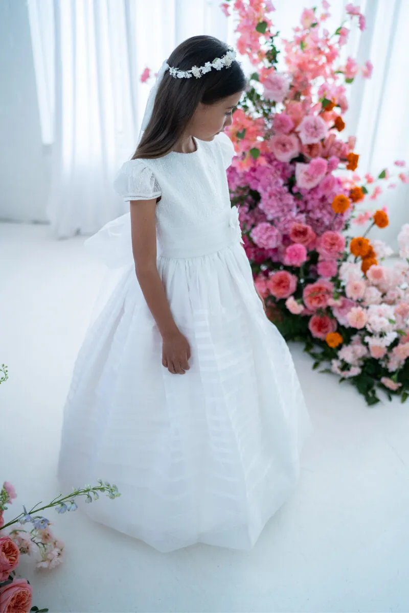 Classic First Communion Dress Loretta