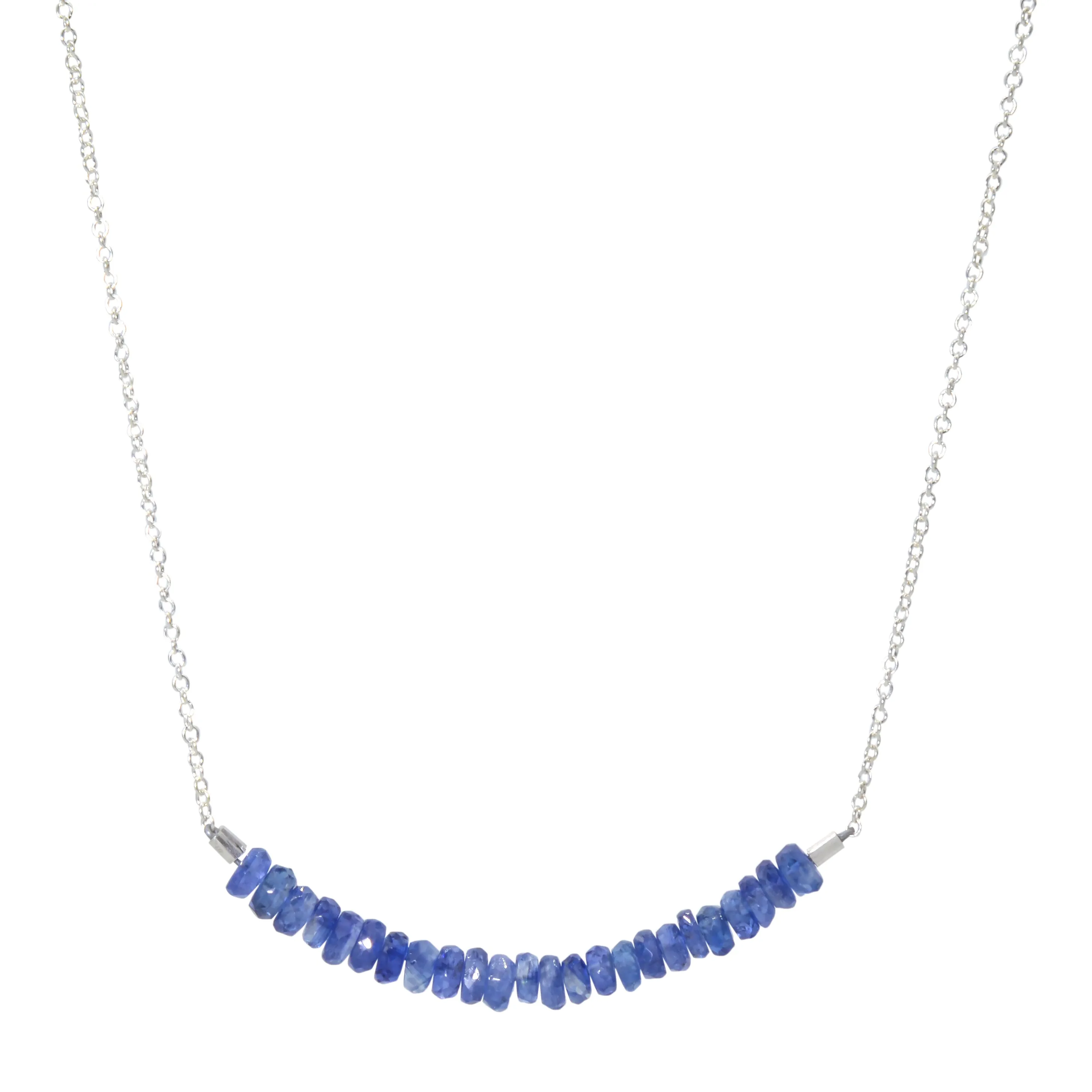 Classic Gemstone Bar Necklace