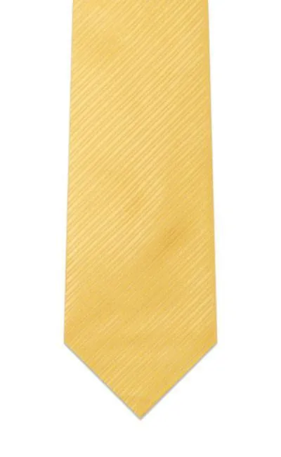 Classic Gold Striped Traditional Tie