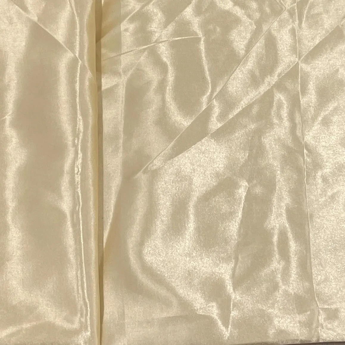 Classic Golden Semi Satin Fabric