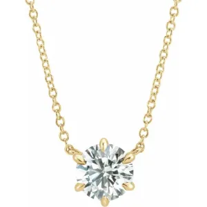 Classic LG Diamond Pendant