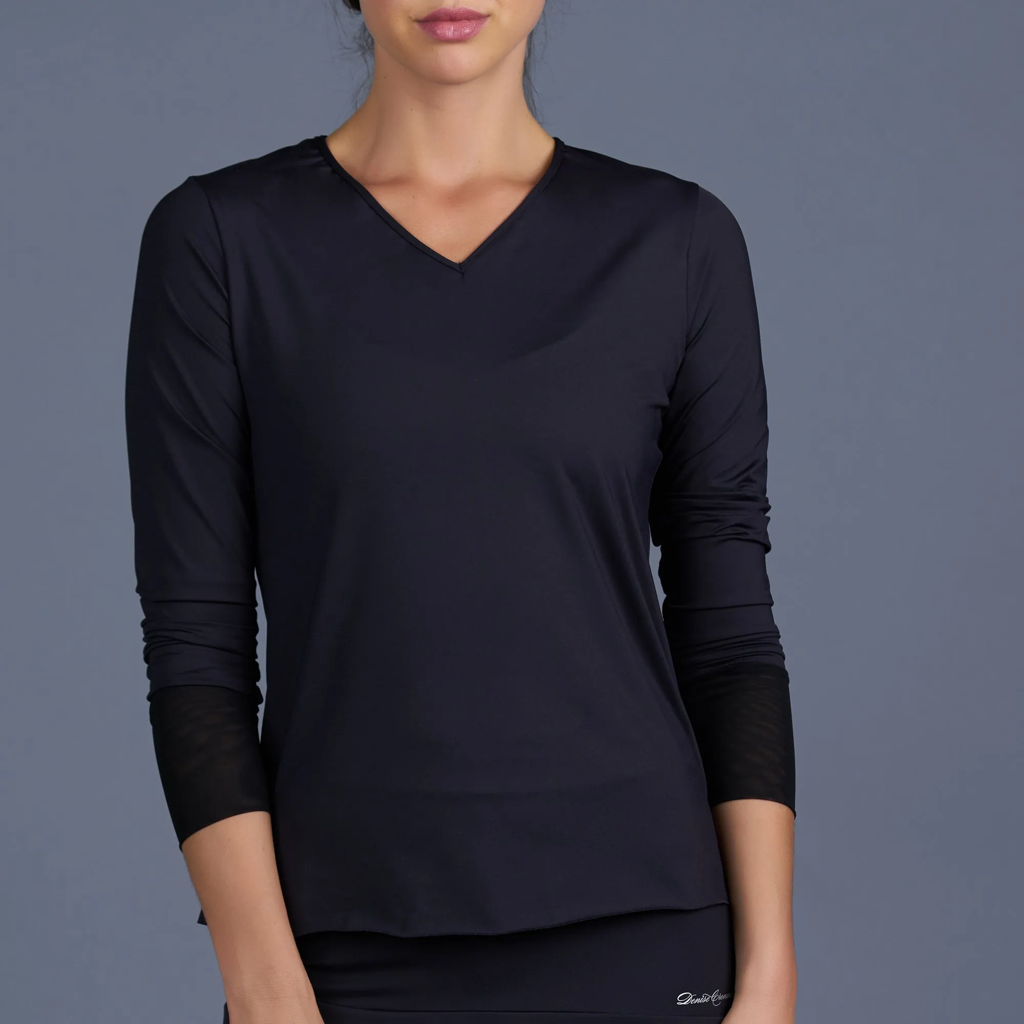 Classic Long-Sleeve Top (black)