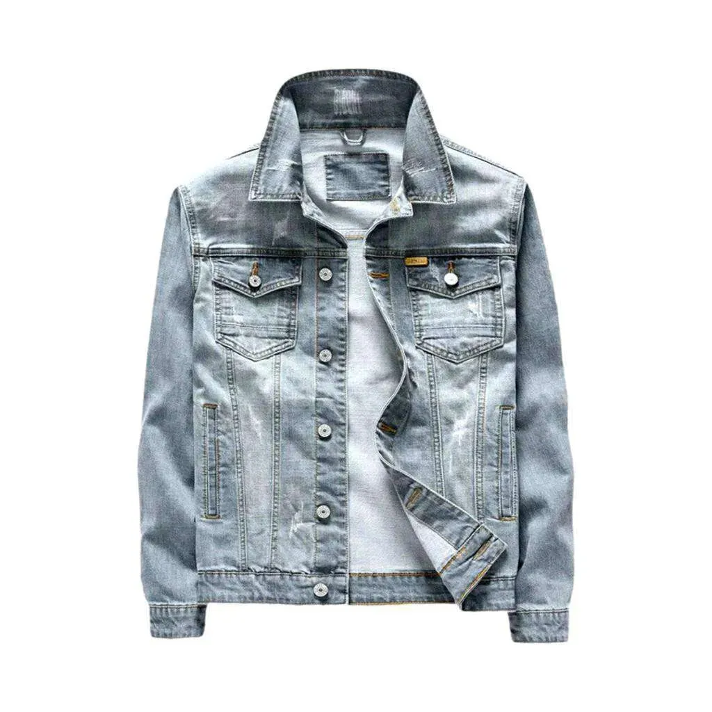 Classic men's jean jacket