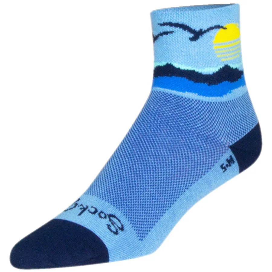 Classic Migration Bike Socks - Blue