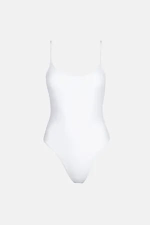 Classic Minimal One Piece White