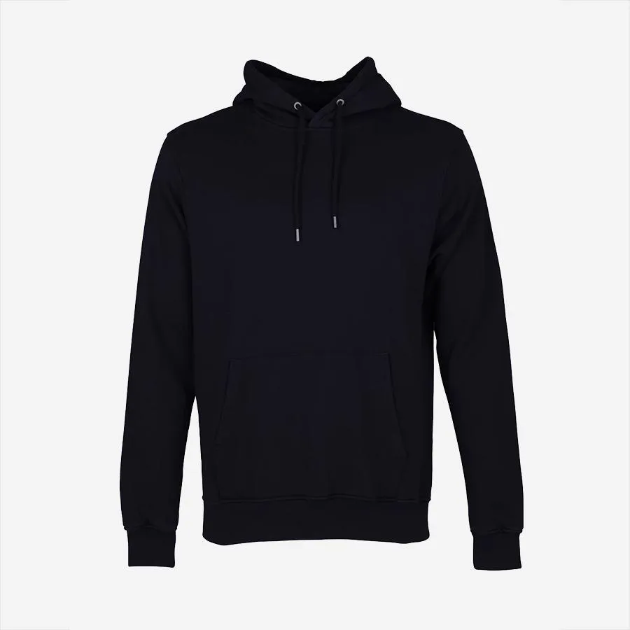 Classic Organic Hoodie - Deep Black