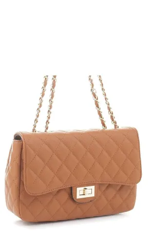 Classic Quilted Vegan Shoulder Handbags