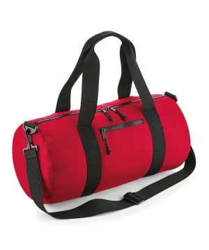 Classic Red - Recycled barrel bag