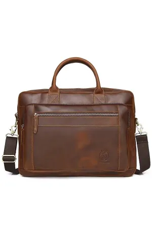 Classic Square Leather Brief