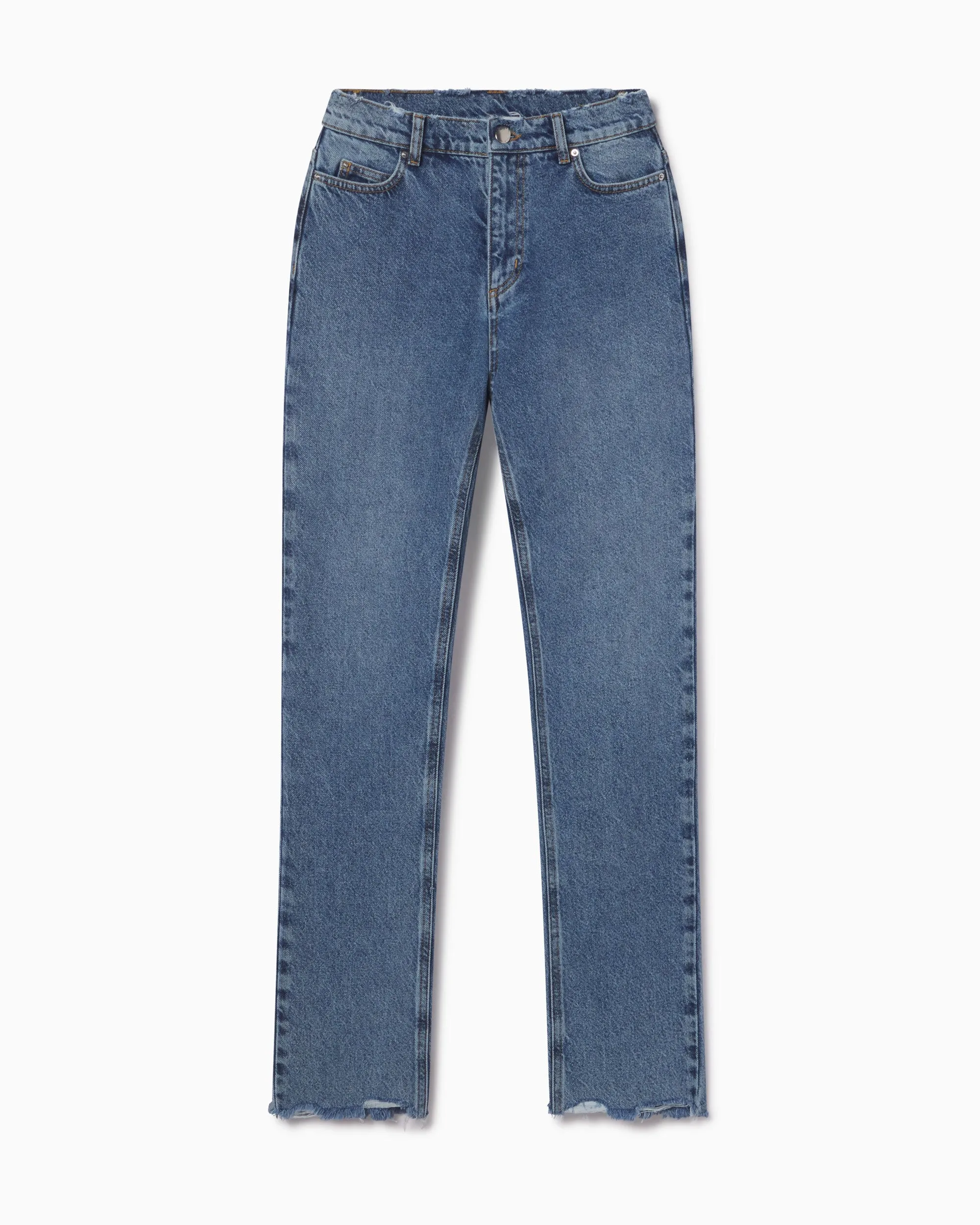 Classic Straight Leg Denim | Light Wash