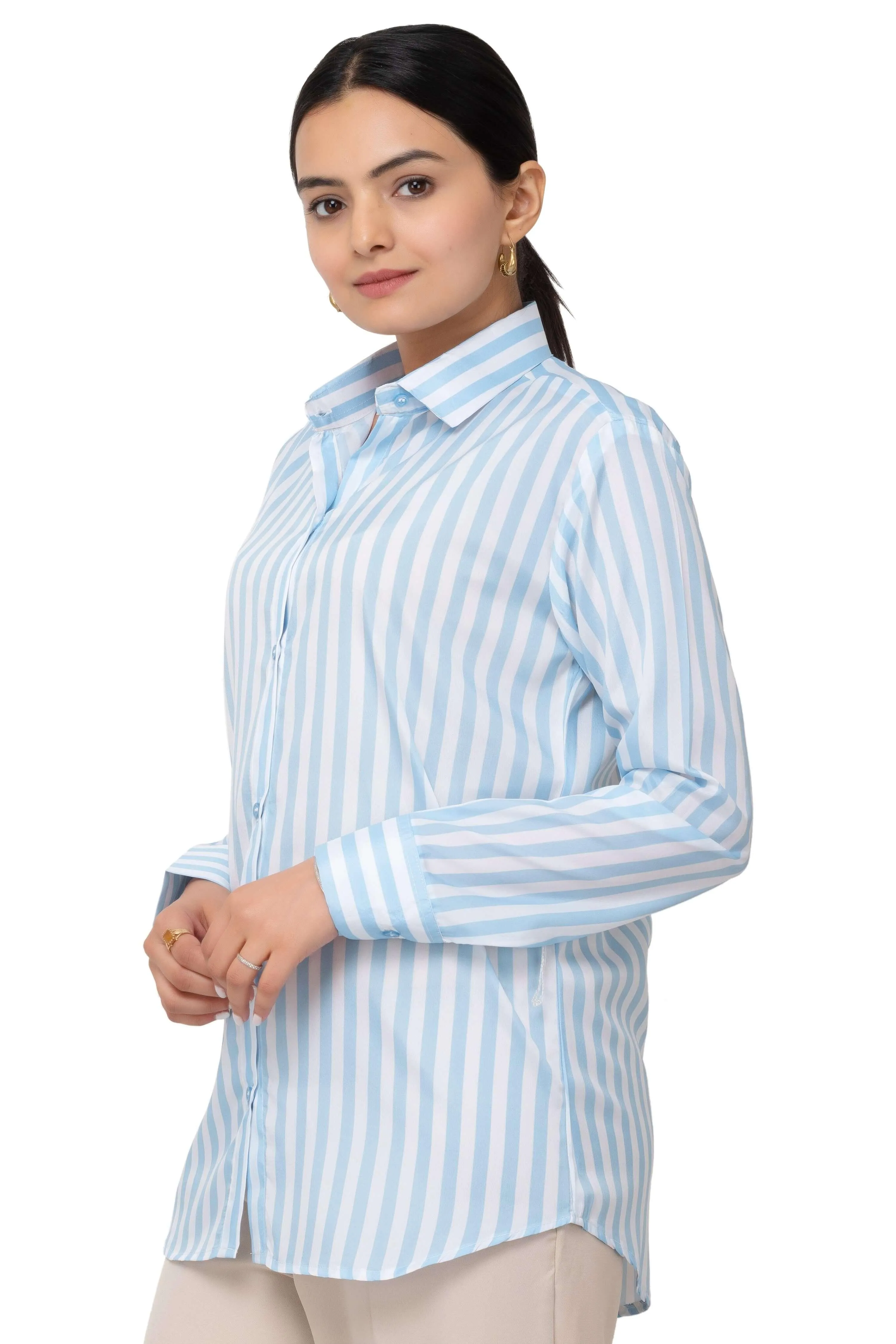 Classic Striped Shirt - Blue