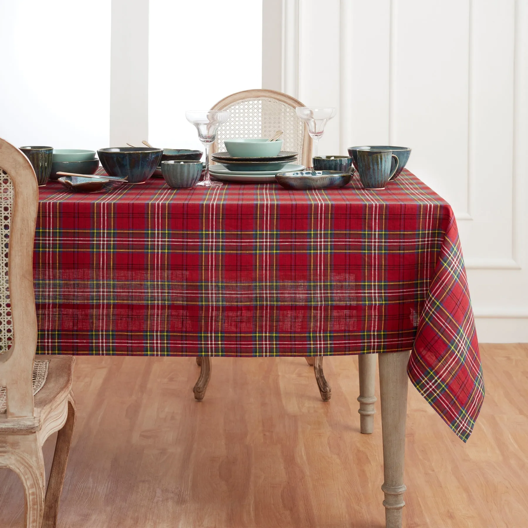 Classic Tartan Plaid Tablecloth