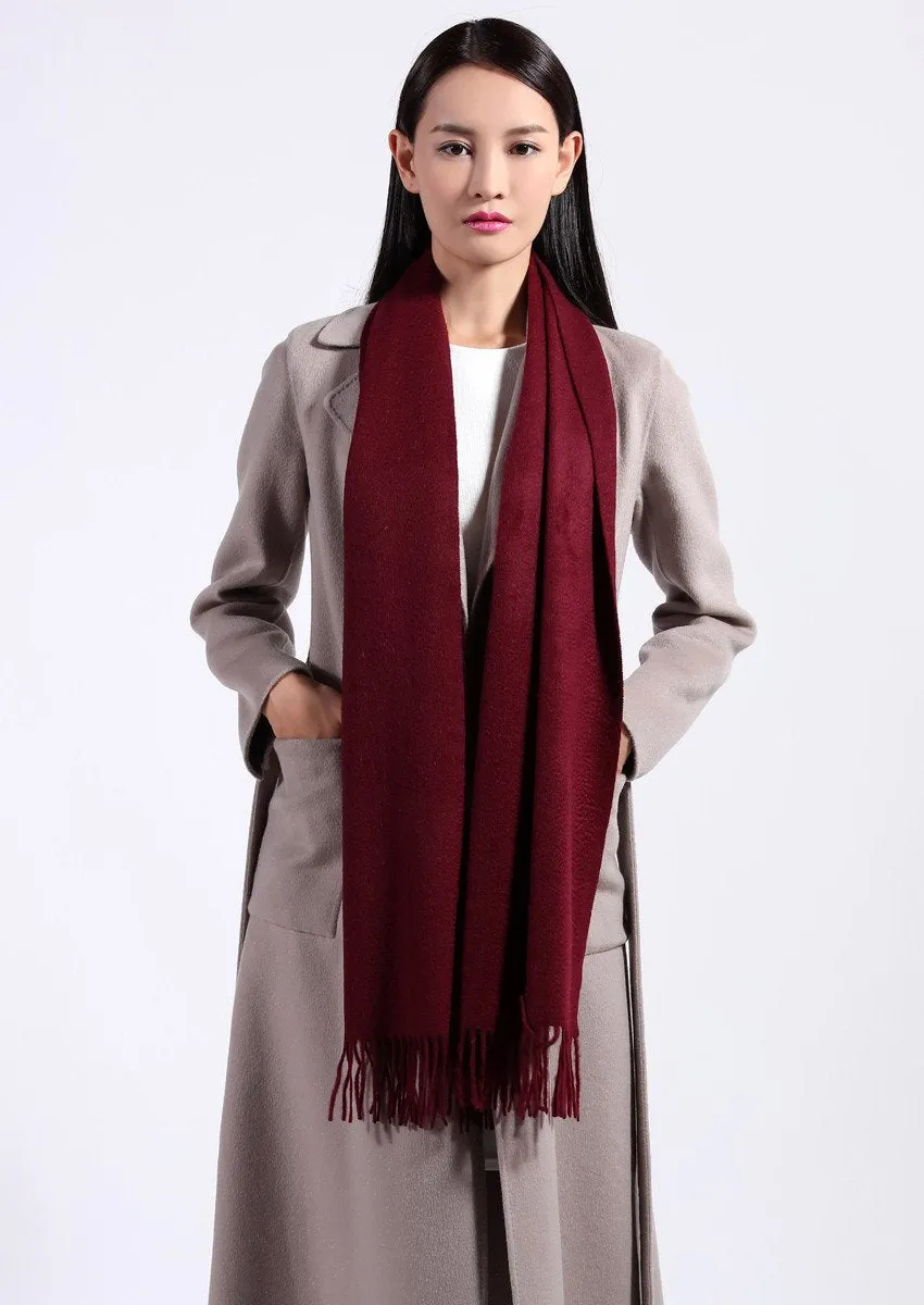 Classic thick cashmere shawl