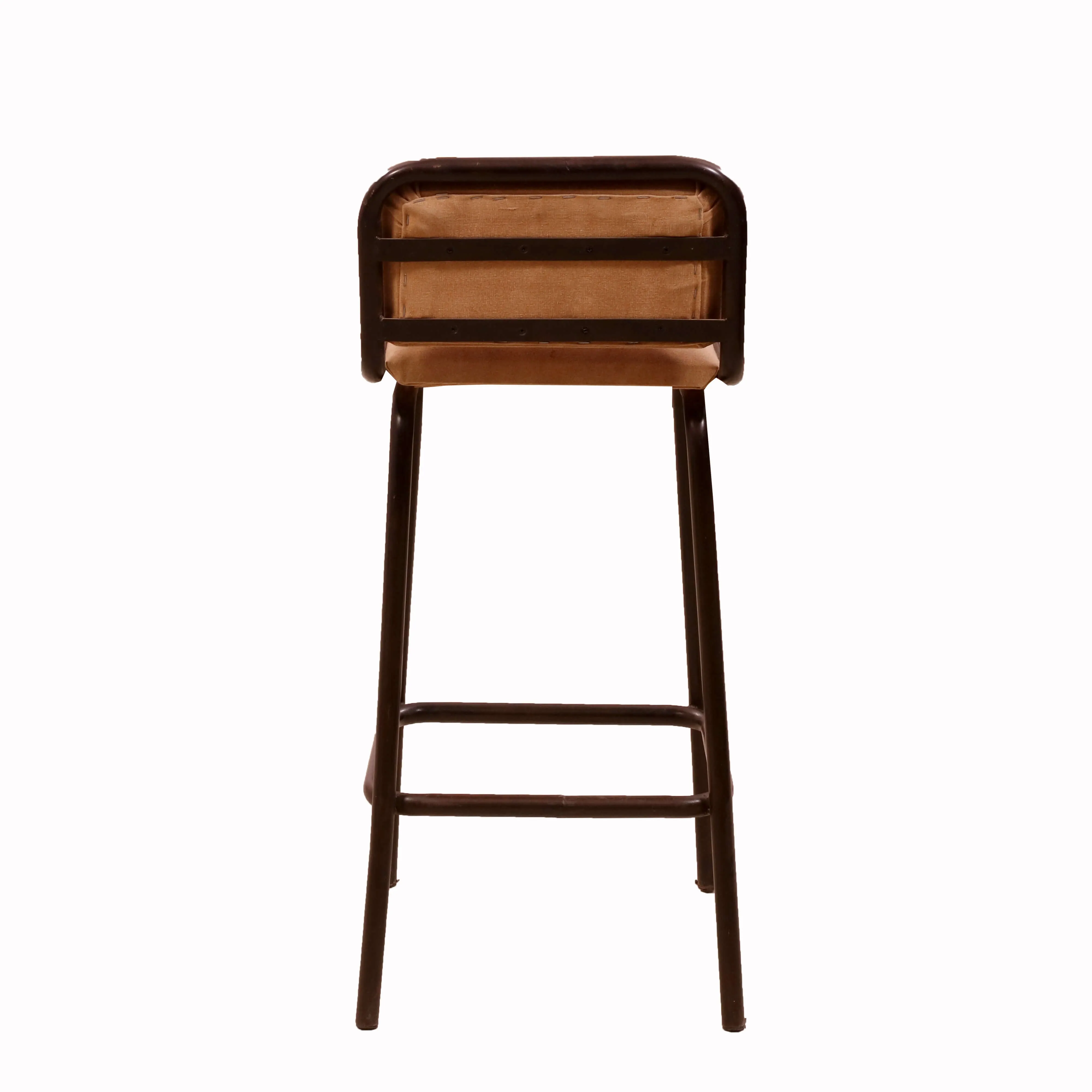 Classic Upholstered Traditional Handmade Wooden Bar Chair