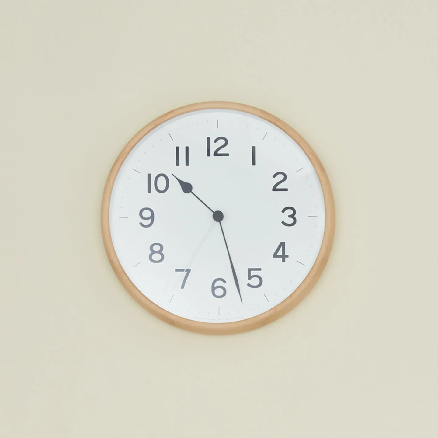 Classic Wall Clock - Natural