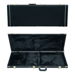 Classic Wood JM Electric Guitar Case - Black