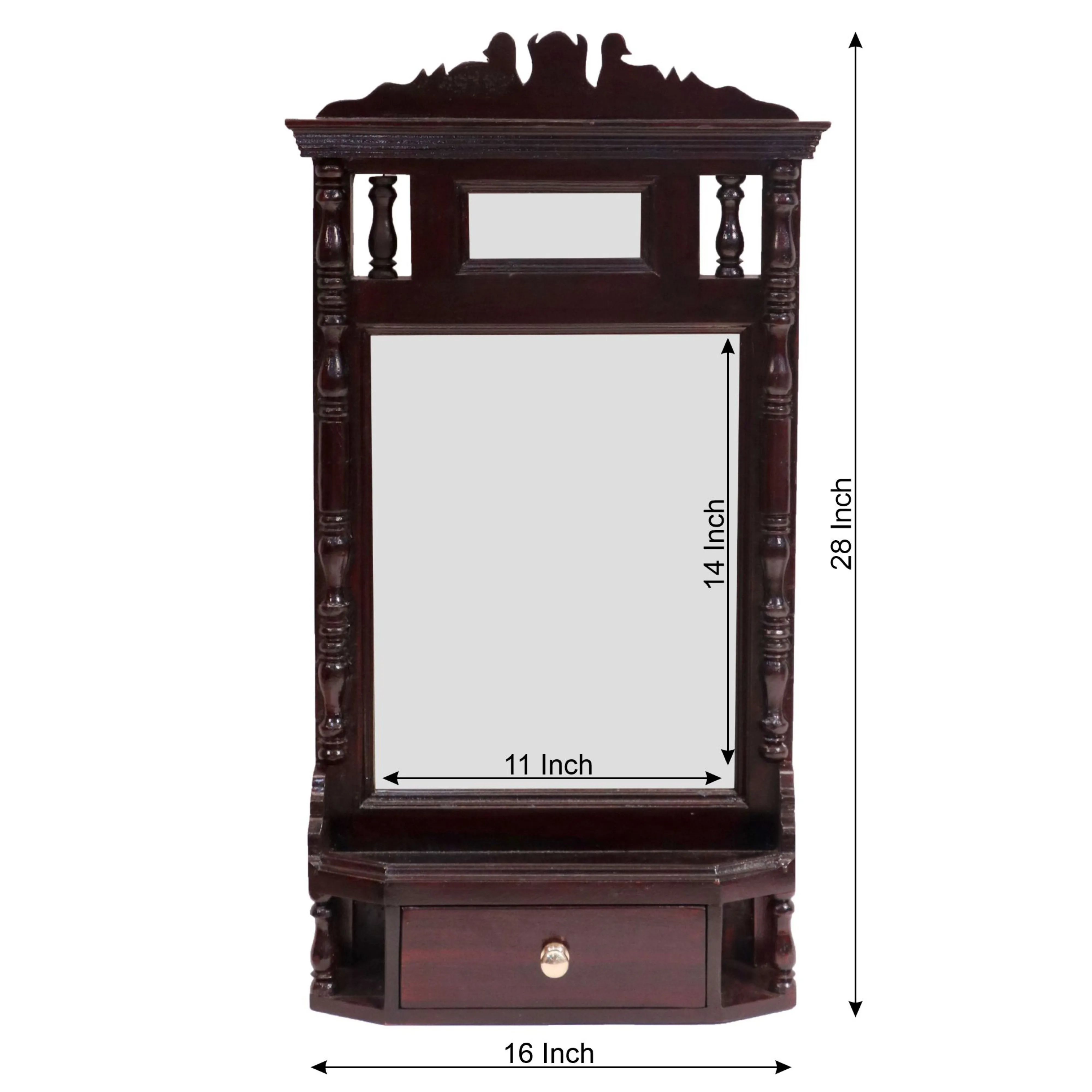 Classical Wooden Southern Mirror