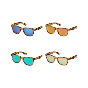 Classics Tort Mirror Color Lens Sunglasses - Adult