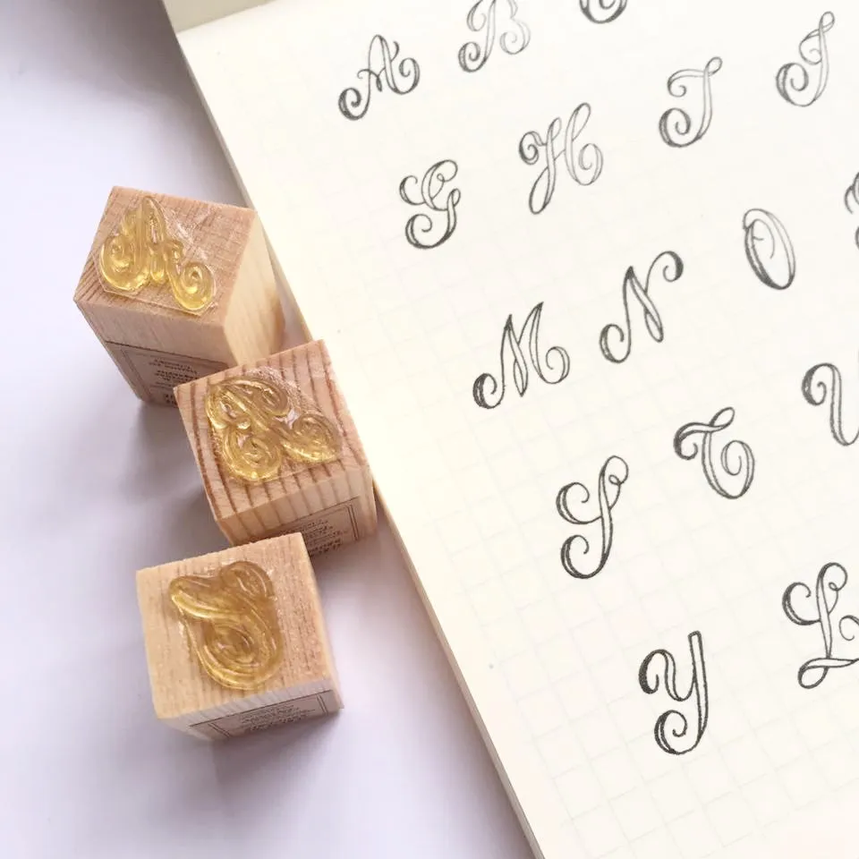 Classiky Alphabet Stamps (S Size)