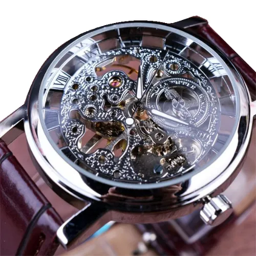 Classy Men Watch Prestige Silver