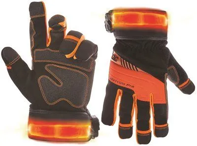 Clc Safety Viz Illuminated Pro Gloves Extra Large