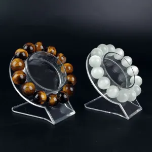 Clear Acrylic Bracelet Stand Show off your jewelry in style