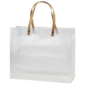 Clear Frosted Gift Large 9.75x11.75x4.5bags 20 Pack