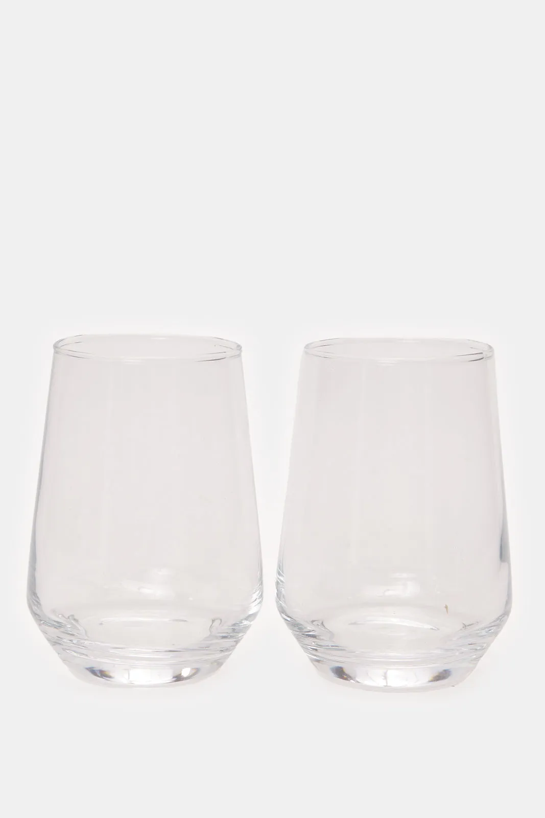 Clear Glass Tumbler Set (2 Piece)