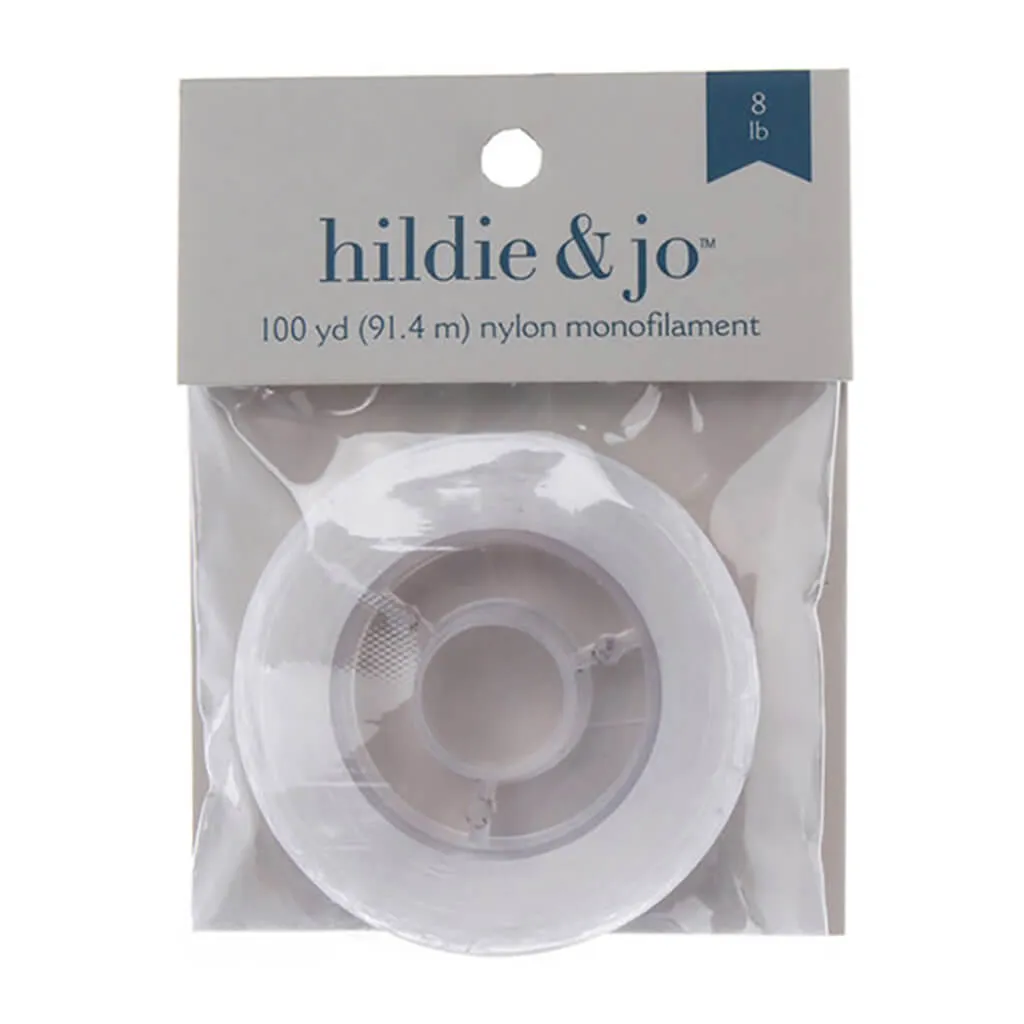 Clear Nylon Monofilament Cord 100yds