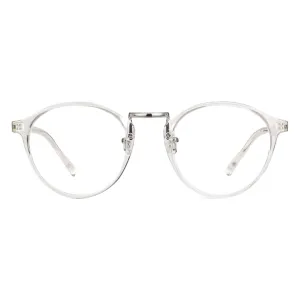 Clear Round Glasses – Stylish, Lightweight, and Durable