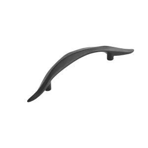 Clearance: 3-3/4 inch (96mm) Willow Pull-Matte Black