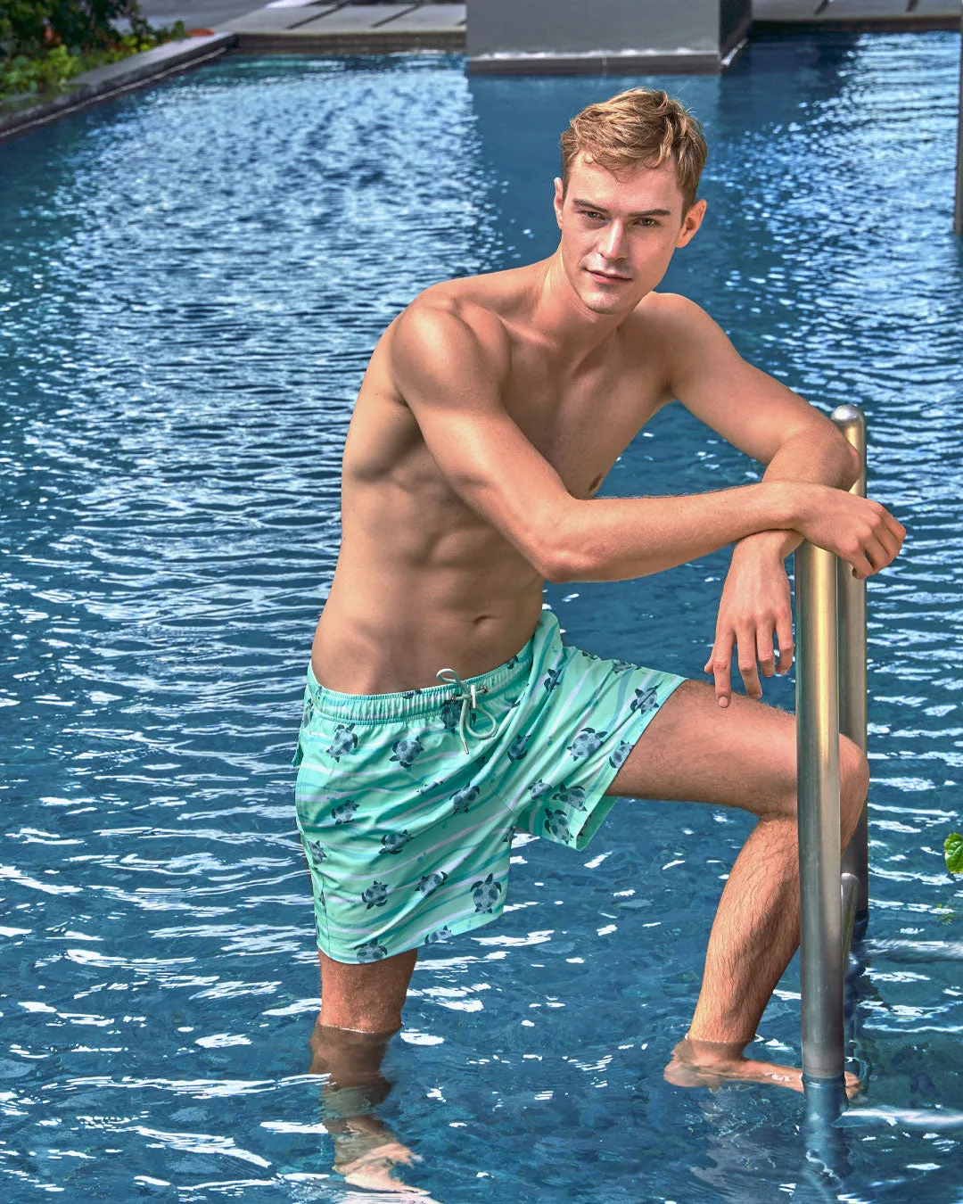 [Clearance] Signature Swim Shorts (Stretchy)