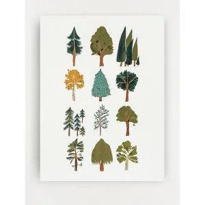 Clementine Kids Forest Trees Art