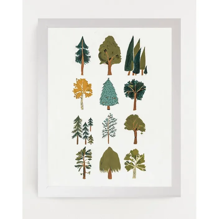 Clementine Kids Forest Trees Art