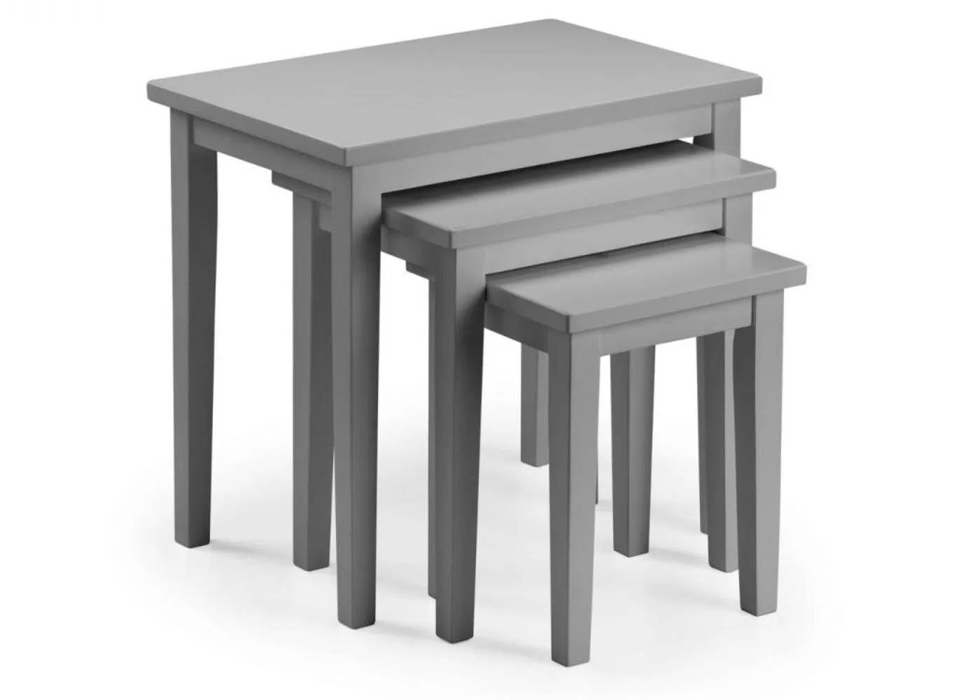 Cleo Grey Nest of Tables by Julian Bowen