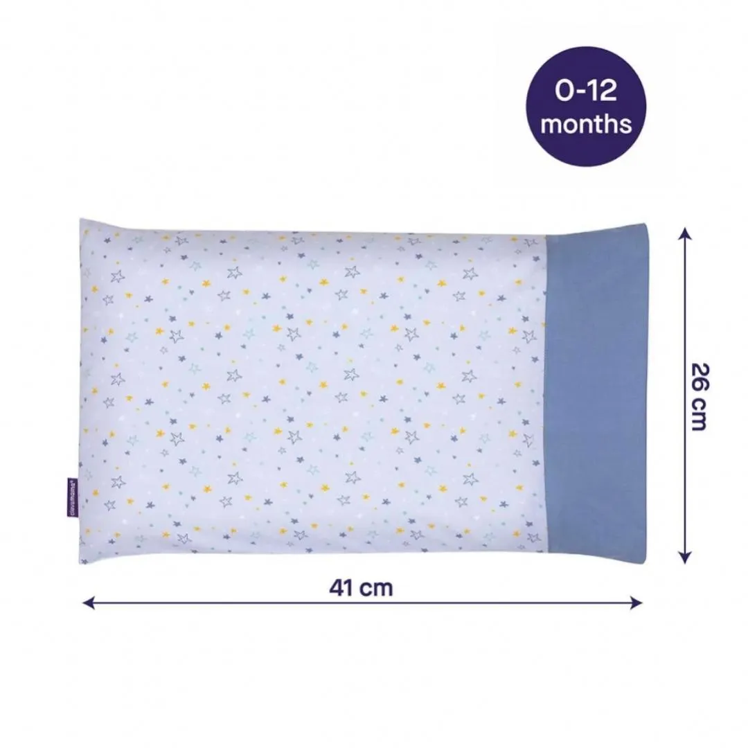 Clevamama Clevafoam Baby Pillow Case 0-12m 