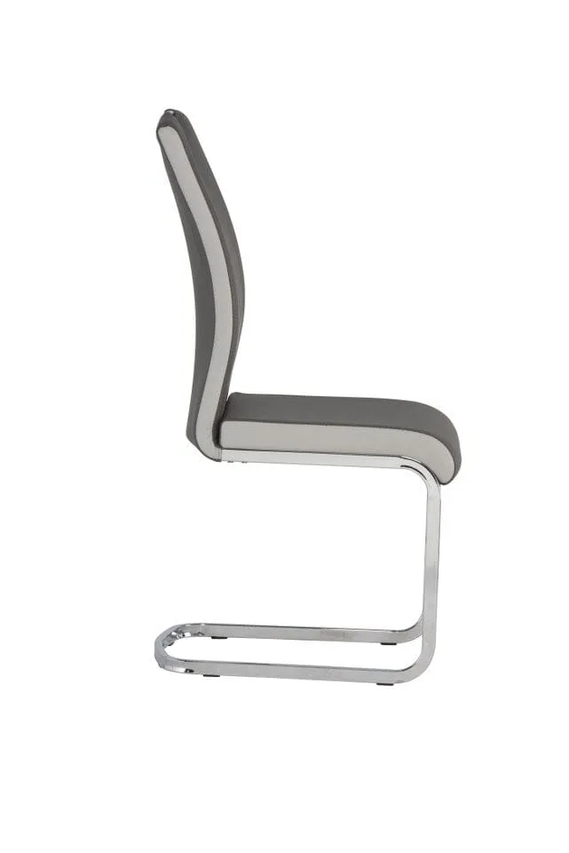 CLEVELAND DINING CHAIR GREY/LIGHT GREY