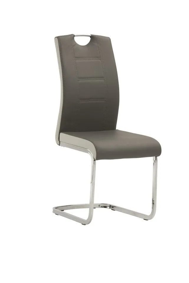 CLEVELAND DINING CHAIR GREY/LIGHT GREY