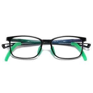 Clever - (Age 5-13)Children Non-slip Blue Light Blocking Glasses-Black