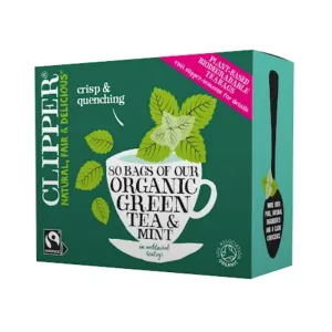 Clipper Organic Green Tea & Mint