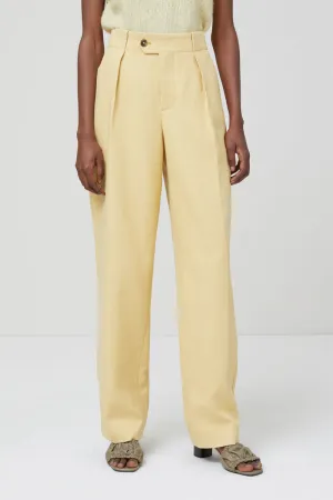 Closed - Pantalon Relaxed - Jaune - Femme