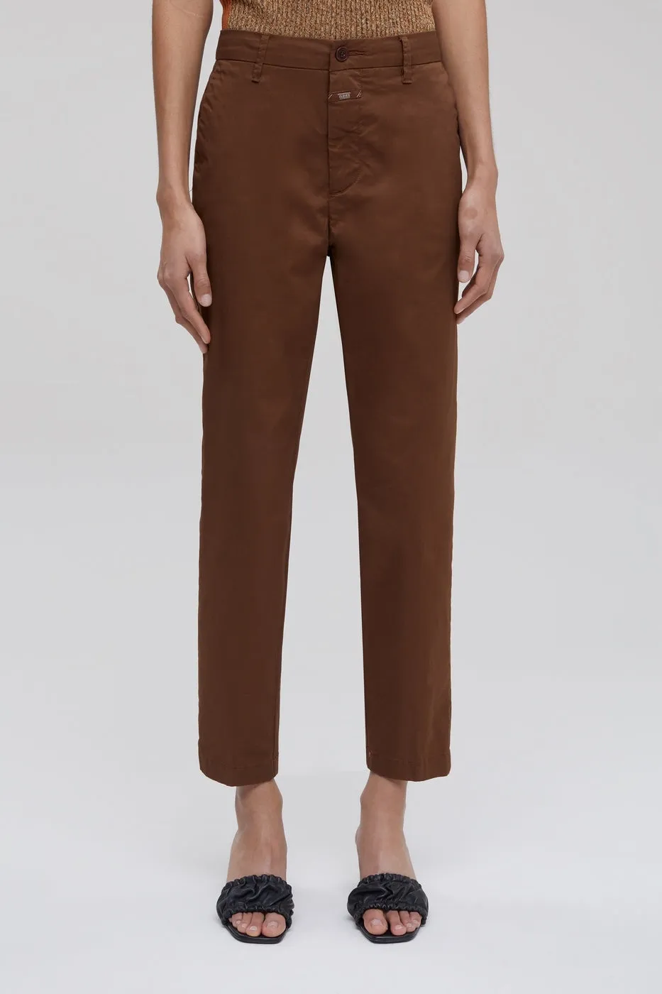 Closed - Pantalon Slim - Marron - Femme