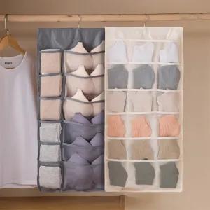 Closet Hanging Space Saver Bag for Bra Underwear Socks