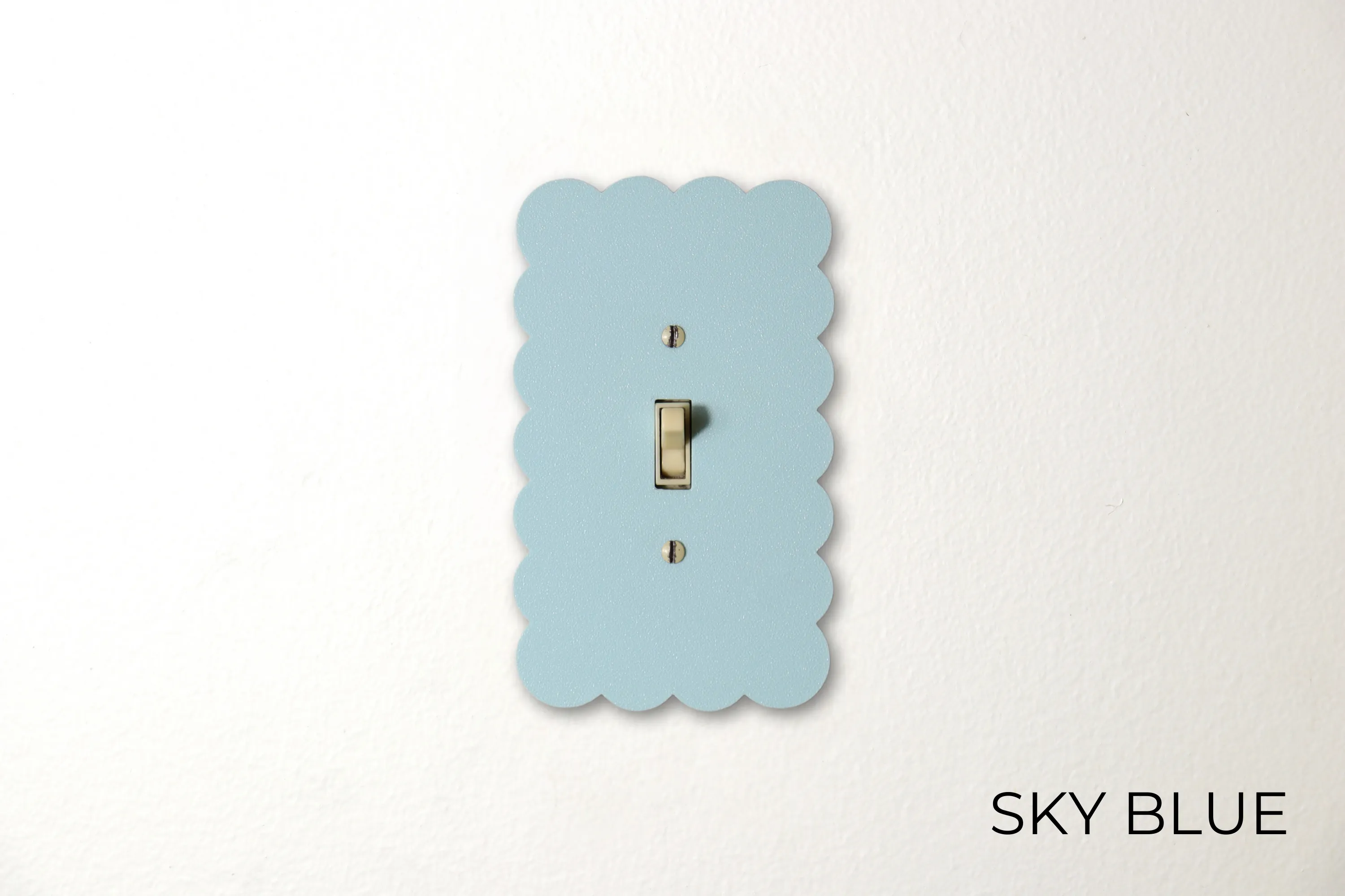 Cloud Bubble Switch Plate