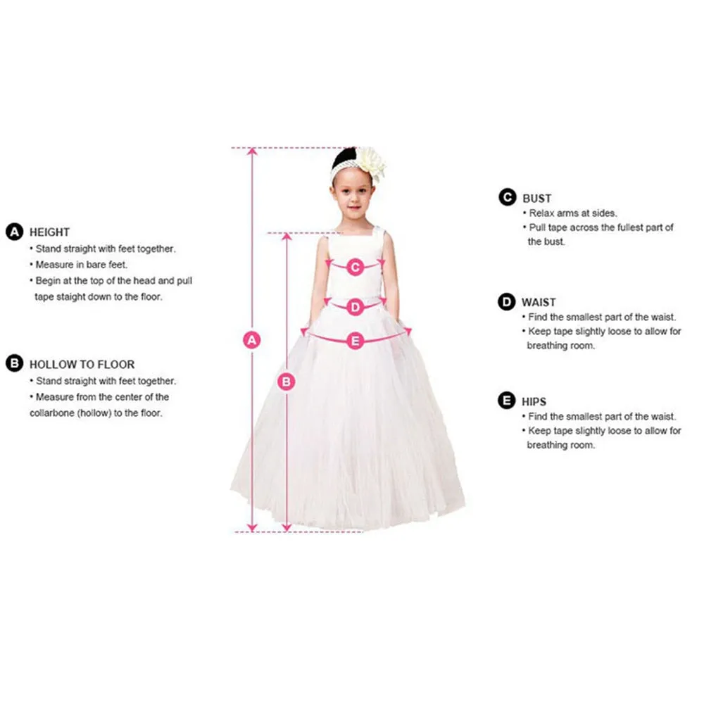 Cloud Feather Flower Girl Ball Gown Dresses For Weddings Pageants