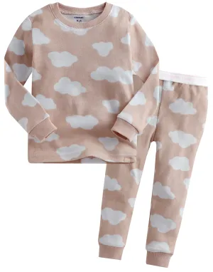 Cloud Pink Cotton Long Sleeve Pajama