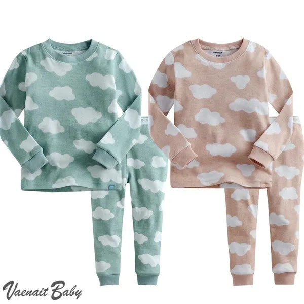 Cloud Pink Cotton Long Sleeve Pajama