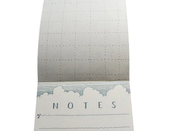 Clouds & Trees Notepad by Martine Workman