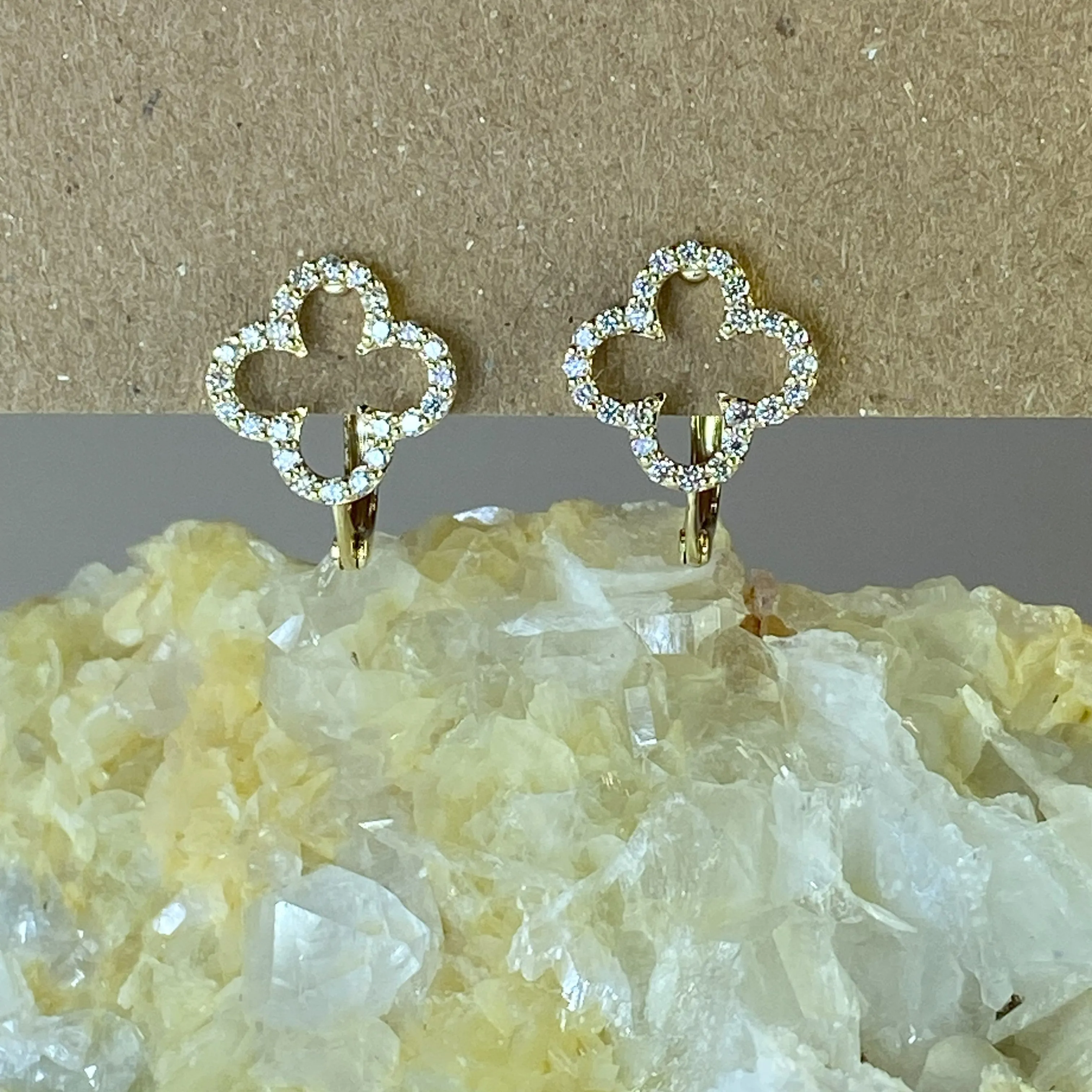 Clover Diamond Earrings