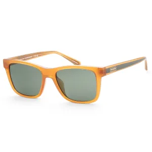 Coach Men's Fashion HC8359U-52513H-56 56mm Milky Amber Sunglasses